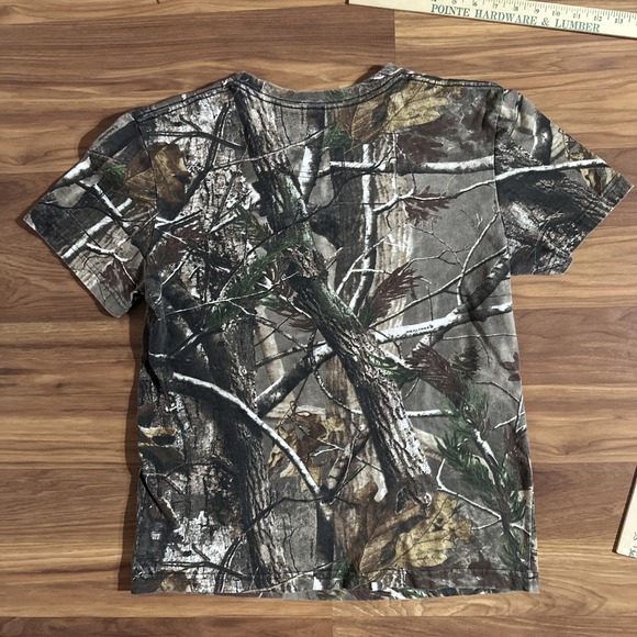 Chastity Fire Realtree Camo Band Shirt Short Sleeve Burning Church Happy Meal - Picture 13 of 14